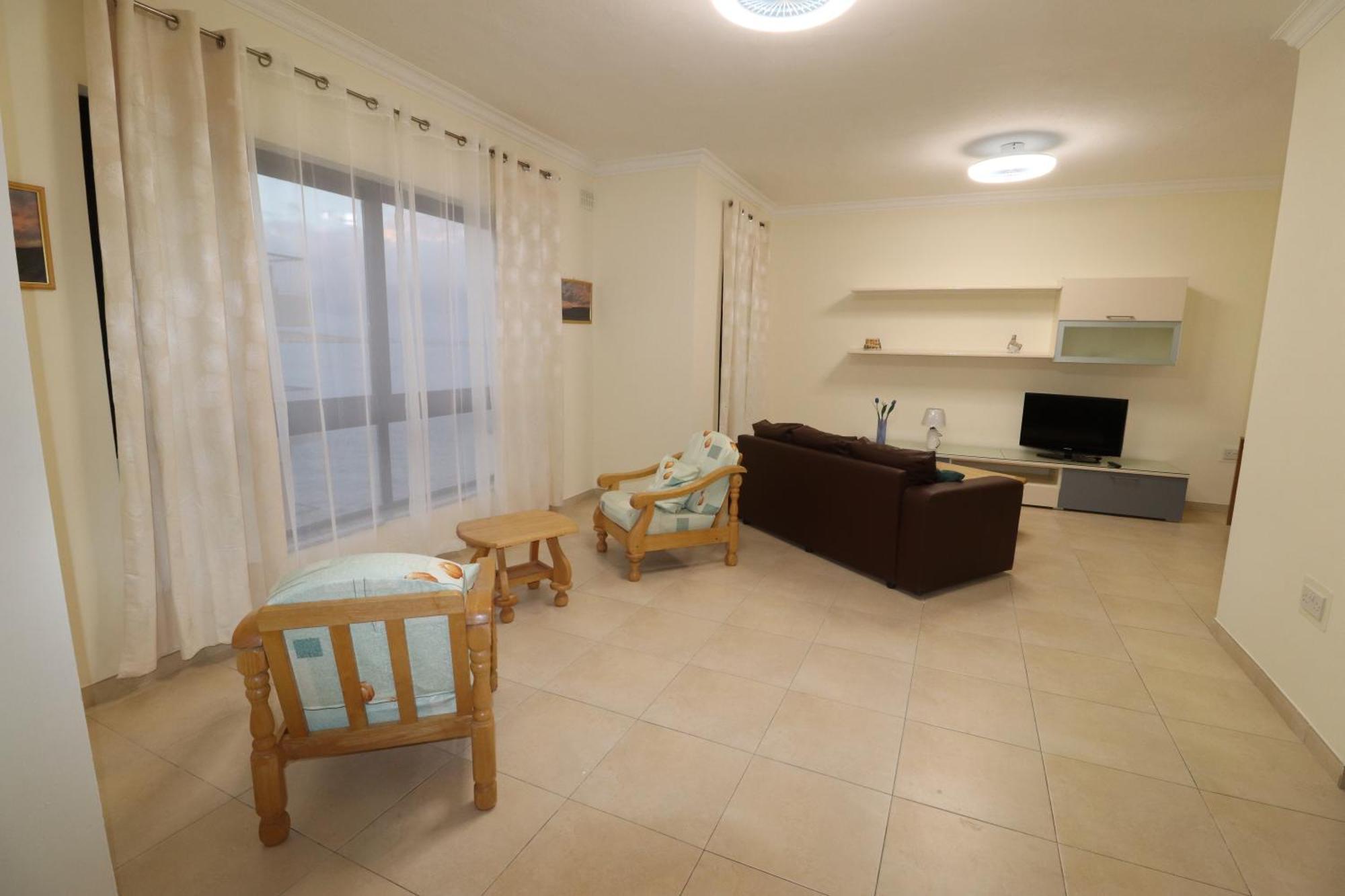 Ferienwohnung The Sea Just Across The Road - Flat 3 St. Paul's Bay Exterior foto